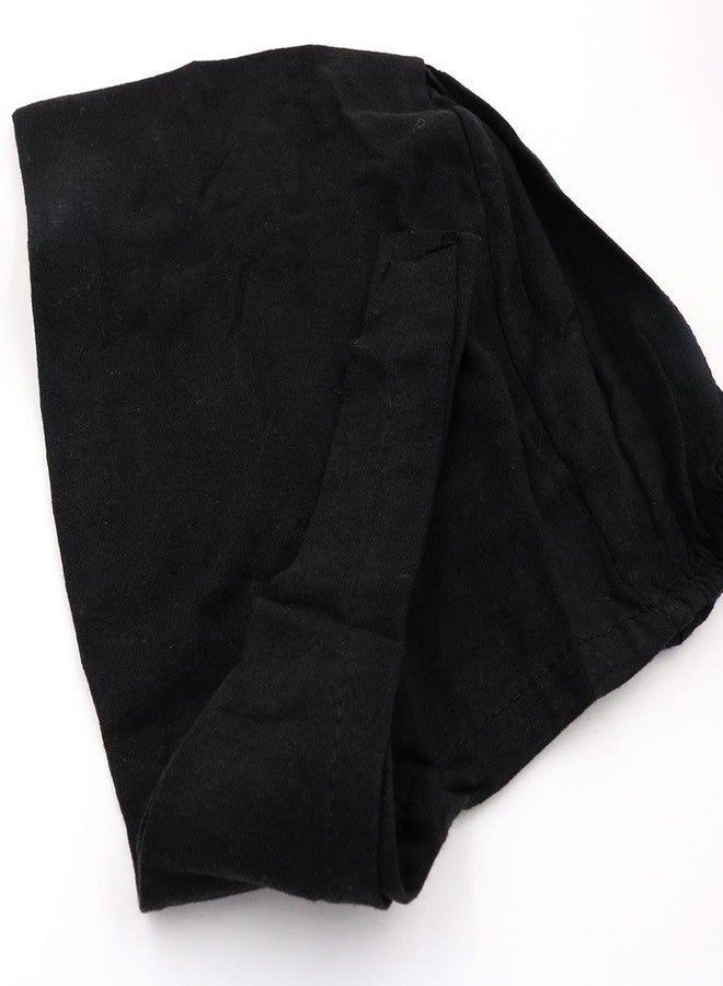 Modefa Non-Slip Cotton Bonnet (Black) - Image 3
